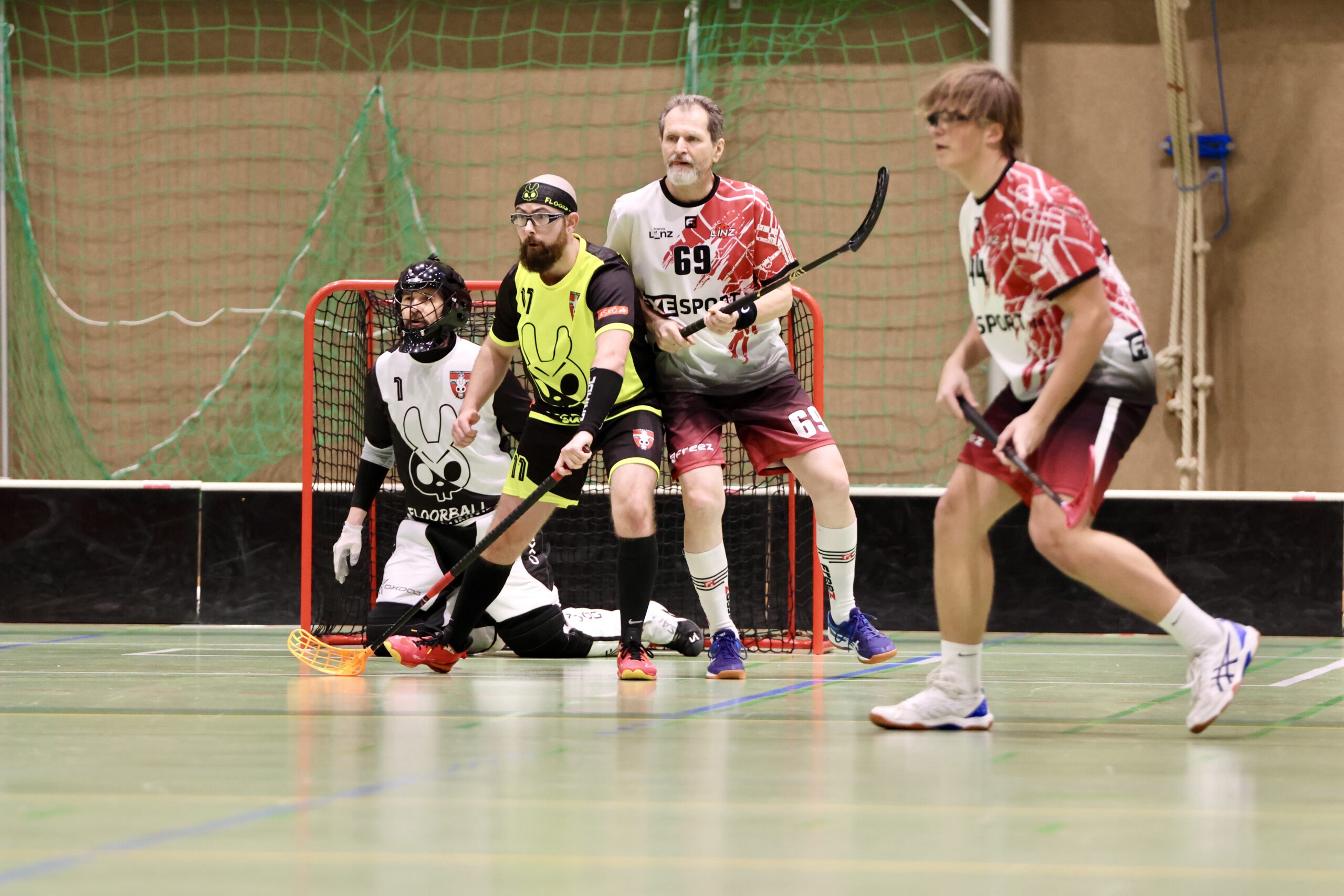 Erwachsene Floorballbunnies