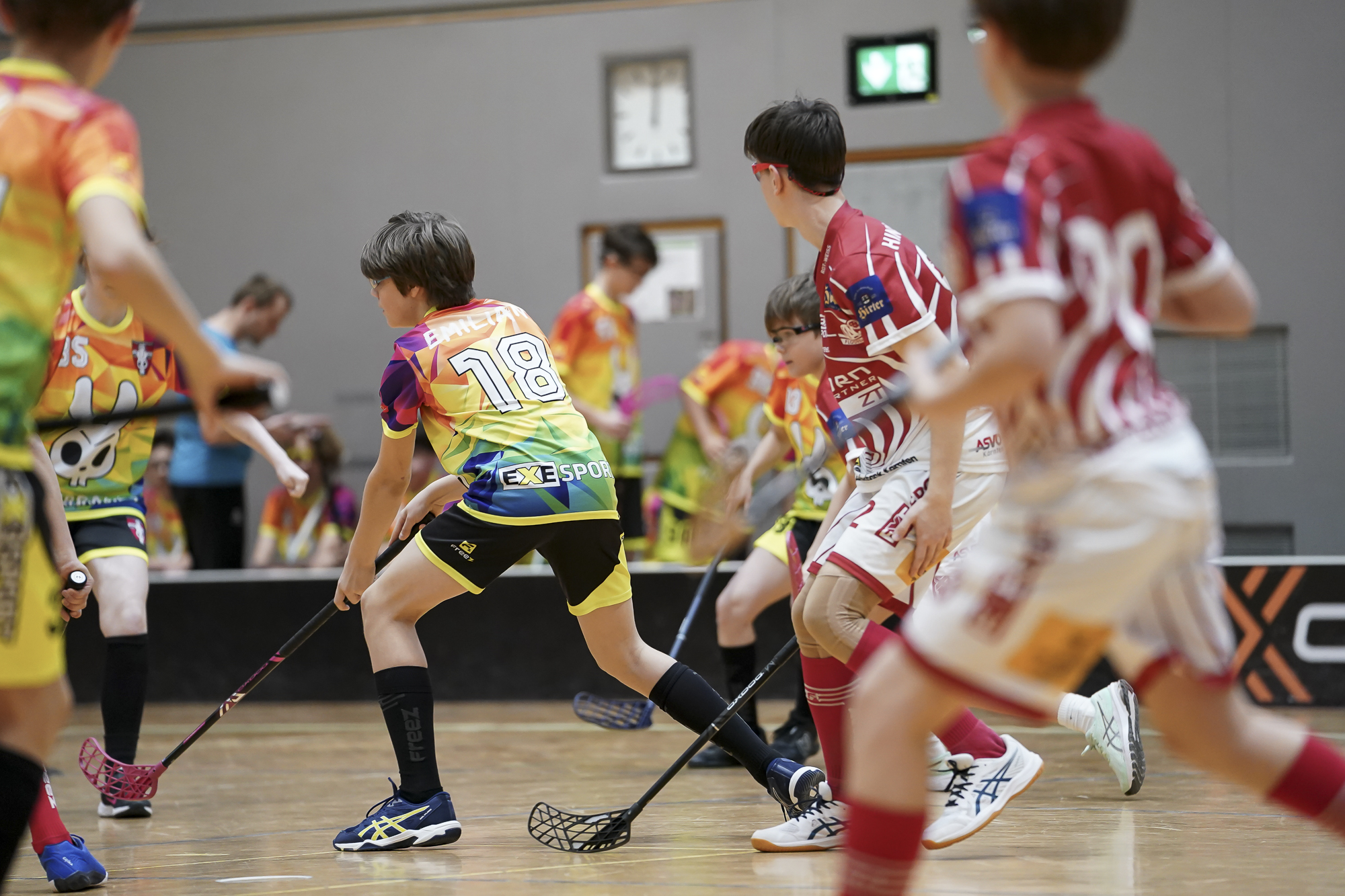 Jugendliche Floorballbunnies